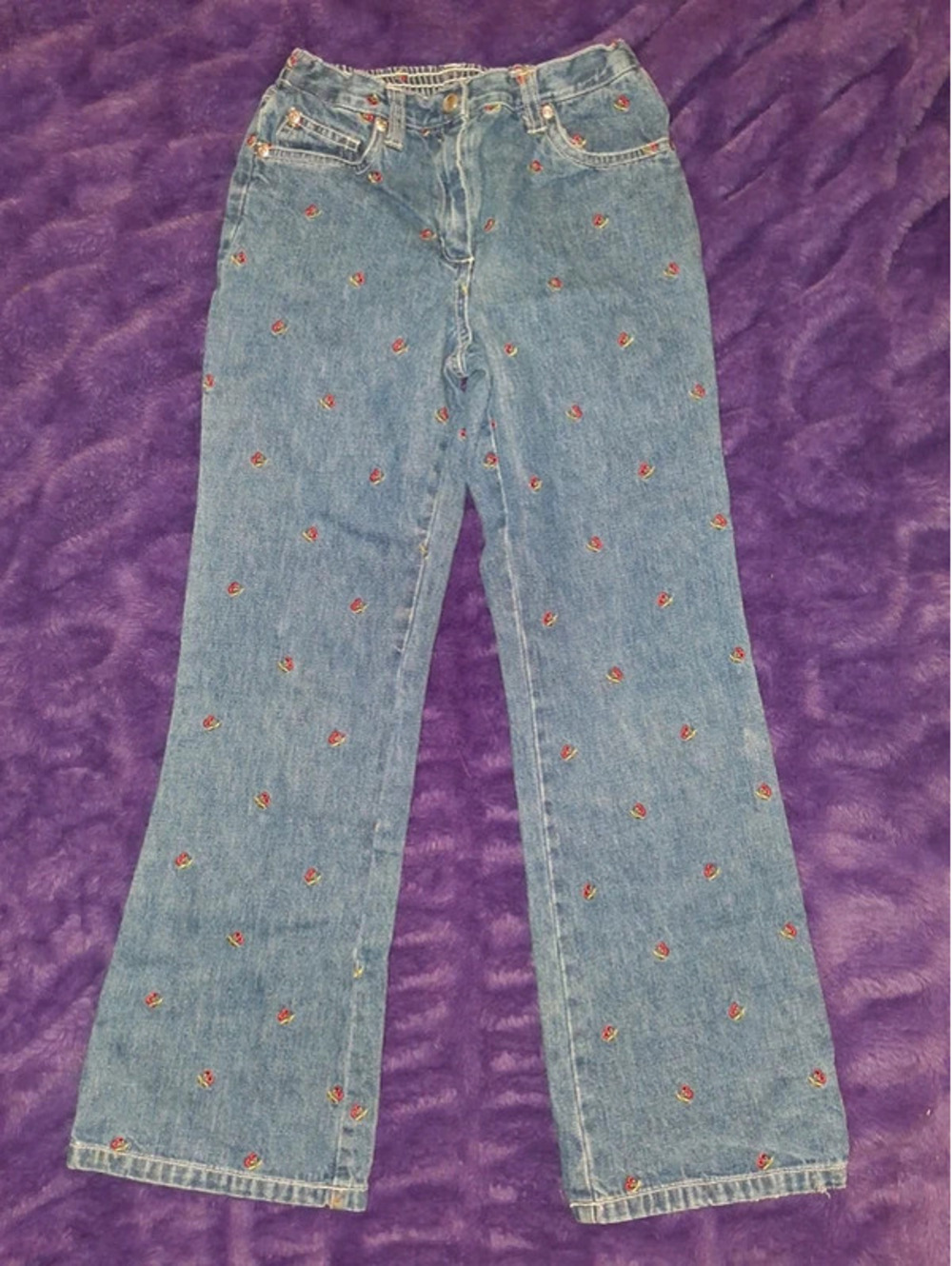 Y2K gymboree cherry jeans